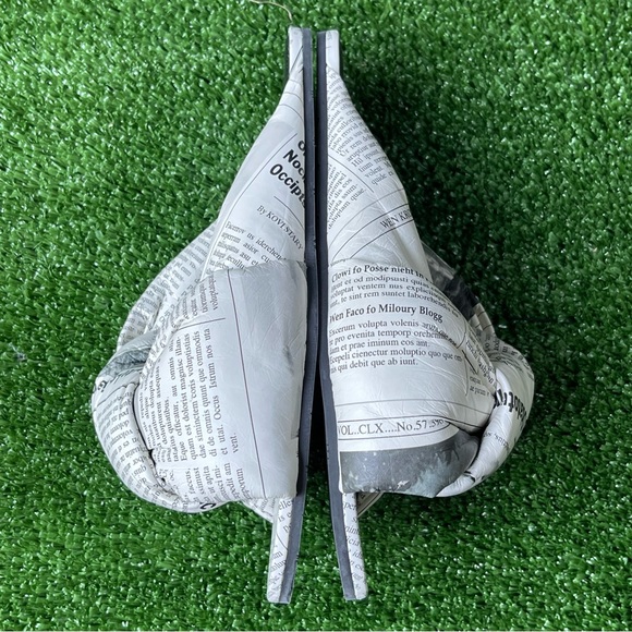 balenciaga sandals BALENCIAGA PRINTSANDALS WHITE(WOMENS) 37 1/2 EU - Picture 9 of 13